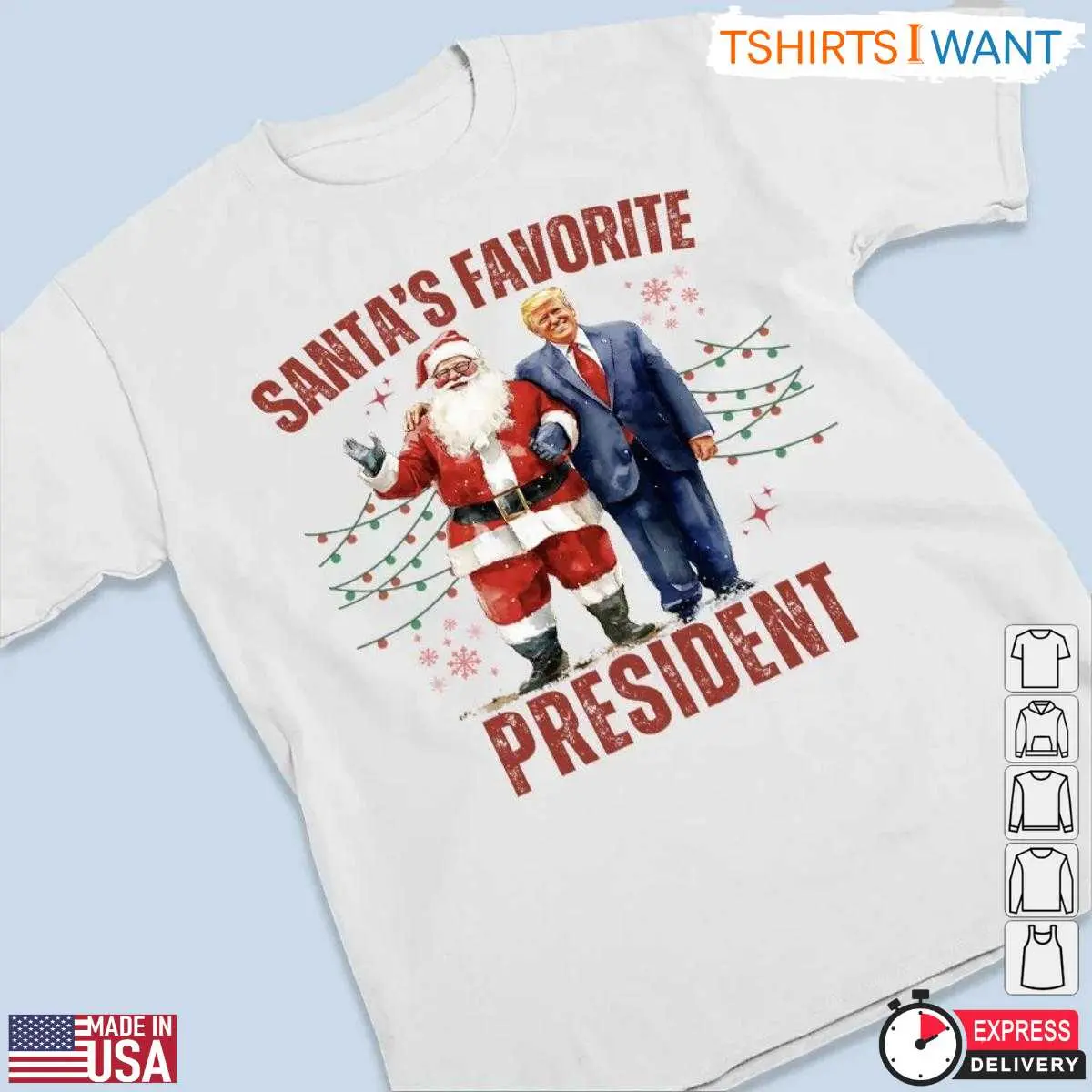 Favorite President Trump Christmas T Shirt Holiday Parody 2 1.jpg