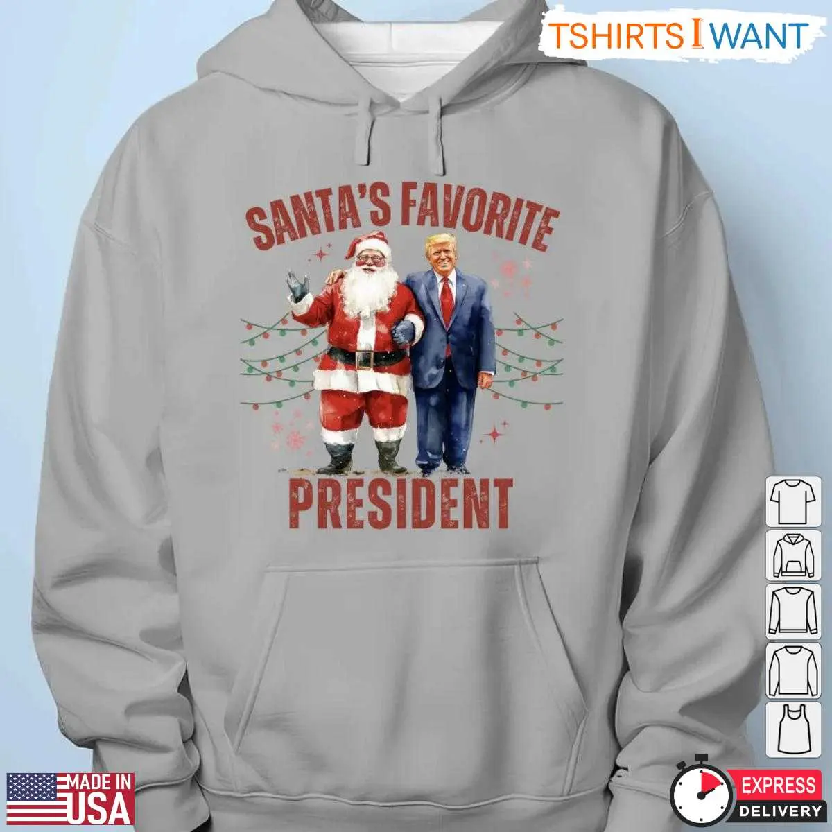 Favorite President Trump Christmas T Shirt Holiday Parody 3 1.jpg