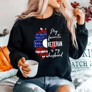 Favorite Veteran Husband Sunflower Flag T-Shirt 9 Favorite Veteran Husband Sunflower Flag T Shirt 5 1.jpg