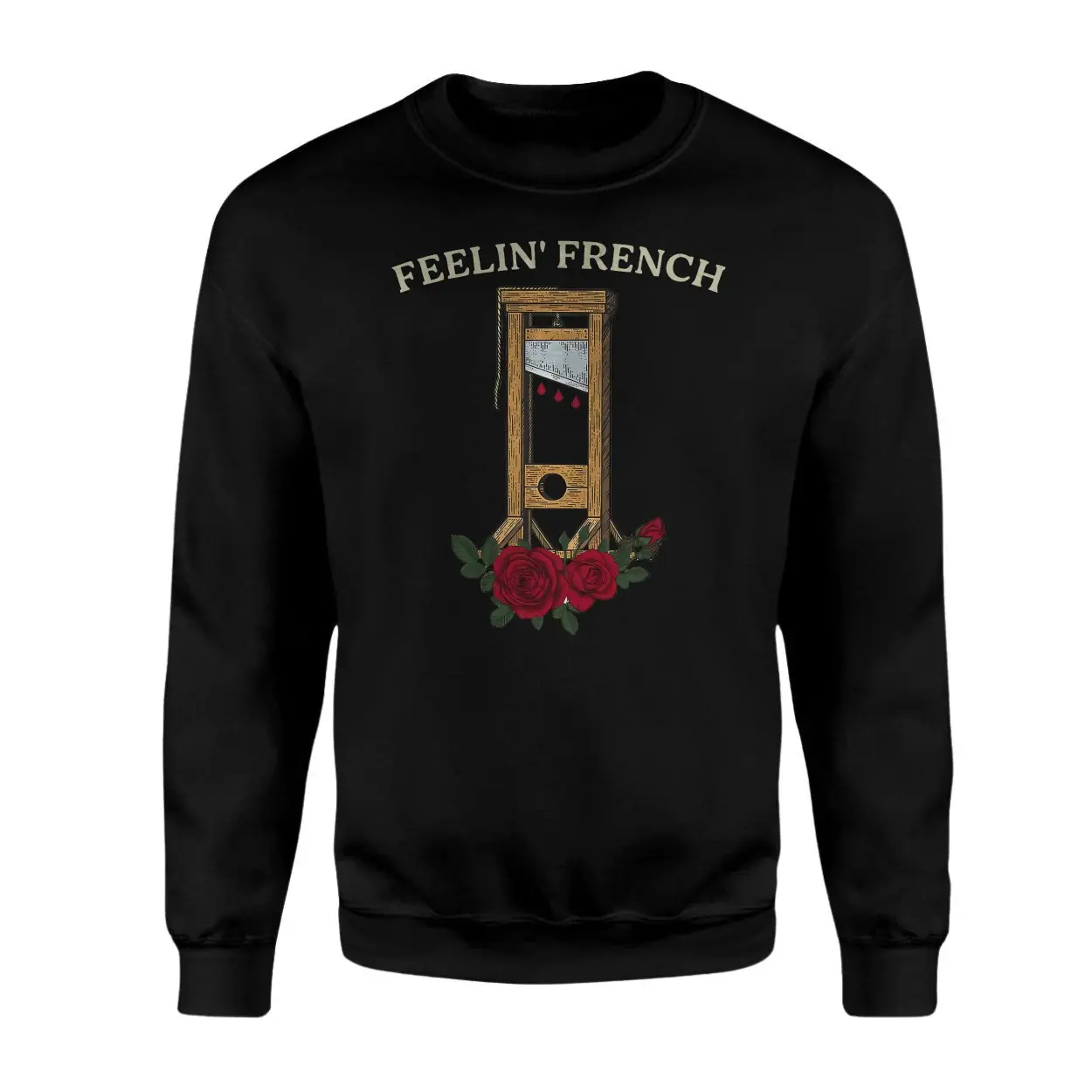 Feelin French Guillotine Blood Roses T Shirt 3 1.jpg