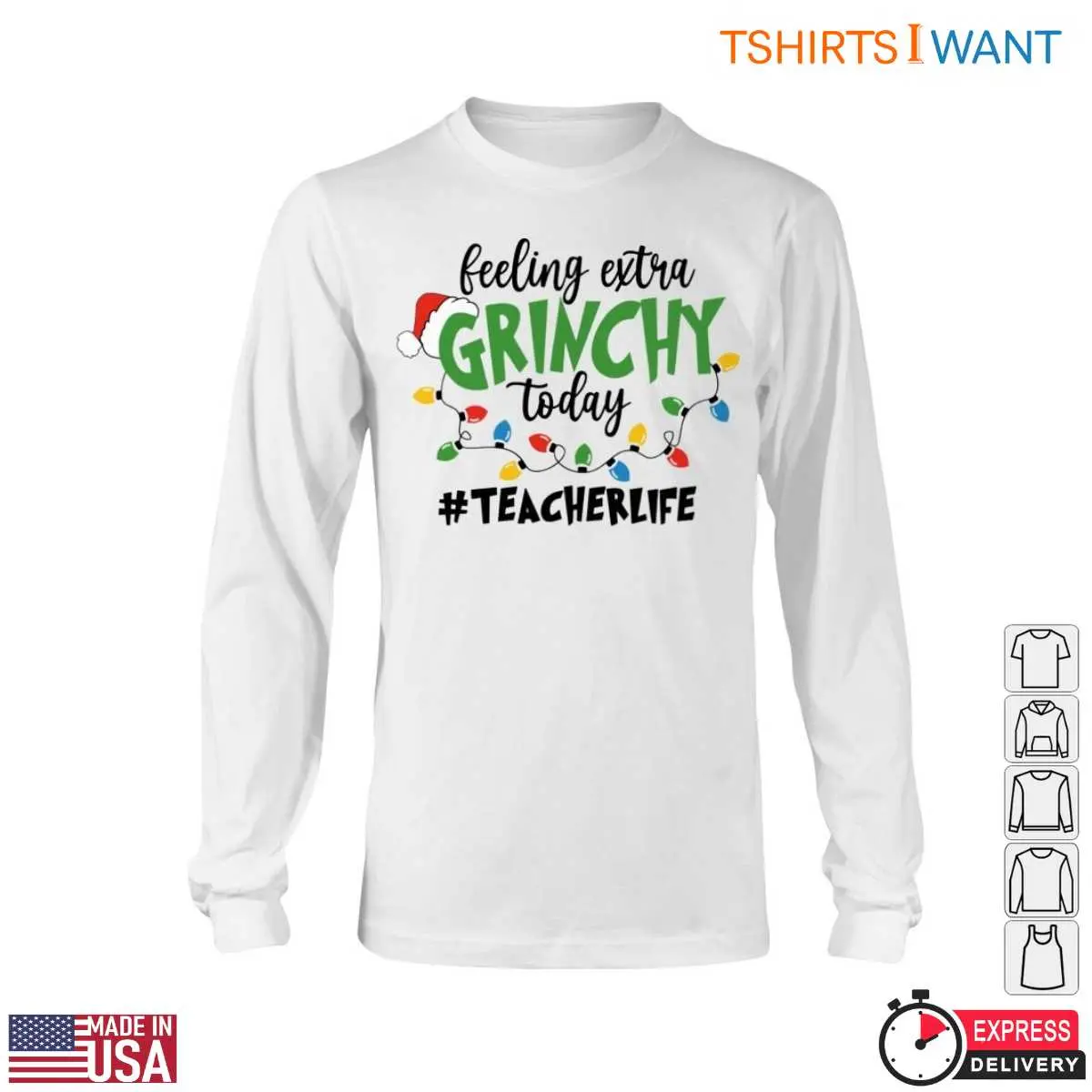 Feeling Extra Grinchy Today Teacher T Shirt 5 1.jpg
