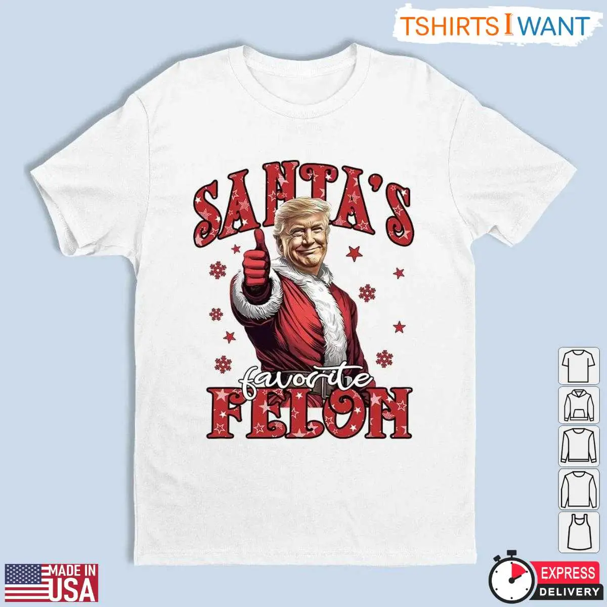 Felon Trump Christmas T Shirt Political Holiday Humor 1 1.jpg