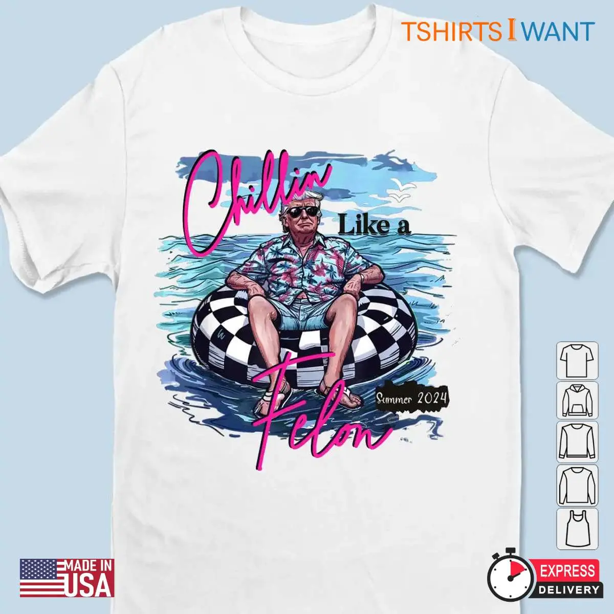 Felon Trump Meme Chillin Like A Felon Funny Shirt 2 1.jpg