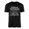 Female Veteran T-shirt – Proud Military Service Women’s Tee 15 Female Veteran T shirt E28093 Proud Military Service Womens Tee 1.jpg