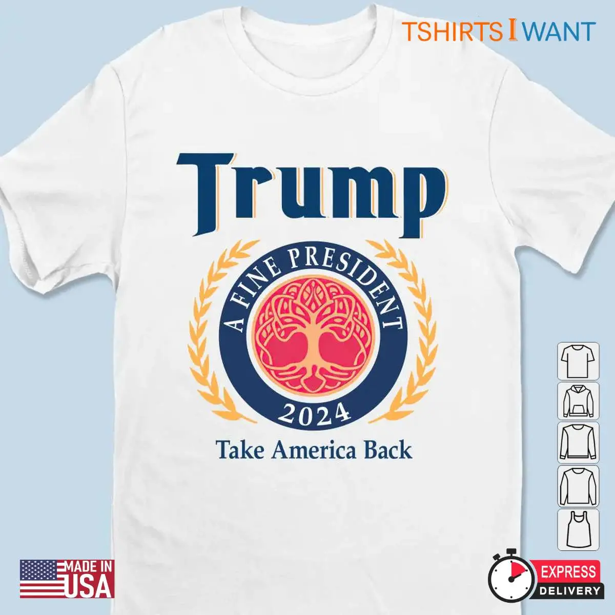 Fine President Trump 2024 Election Unisex Apparel 2 1.jpg