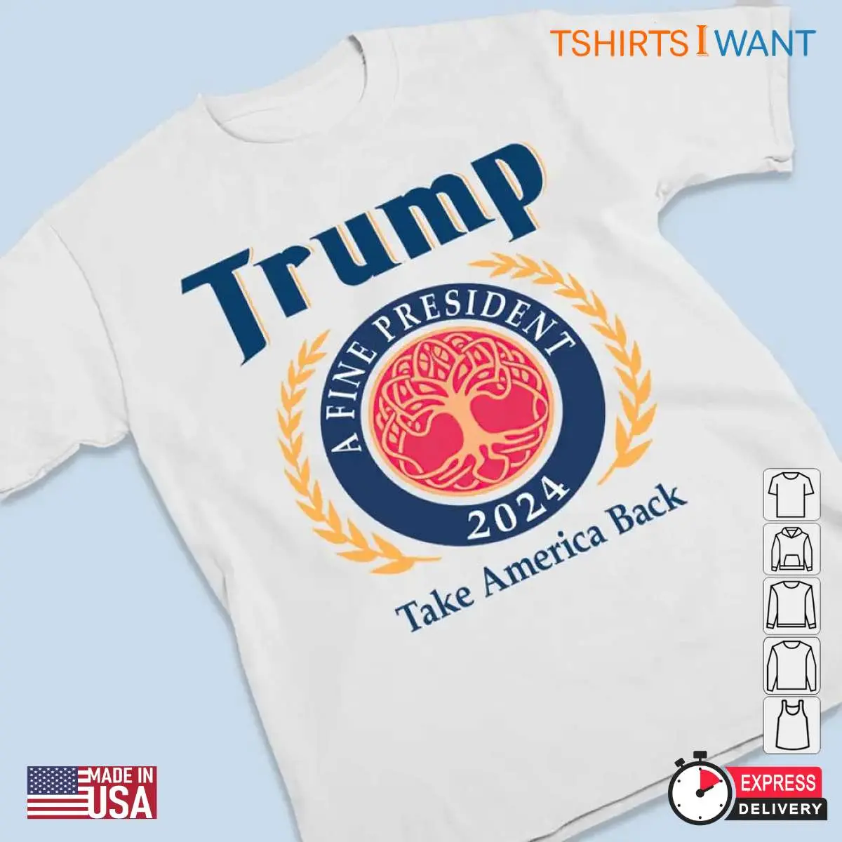 Fine President Trump 2024 Election Unisex Apparel 3 1.jpg