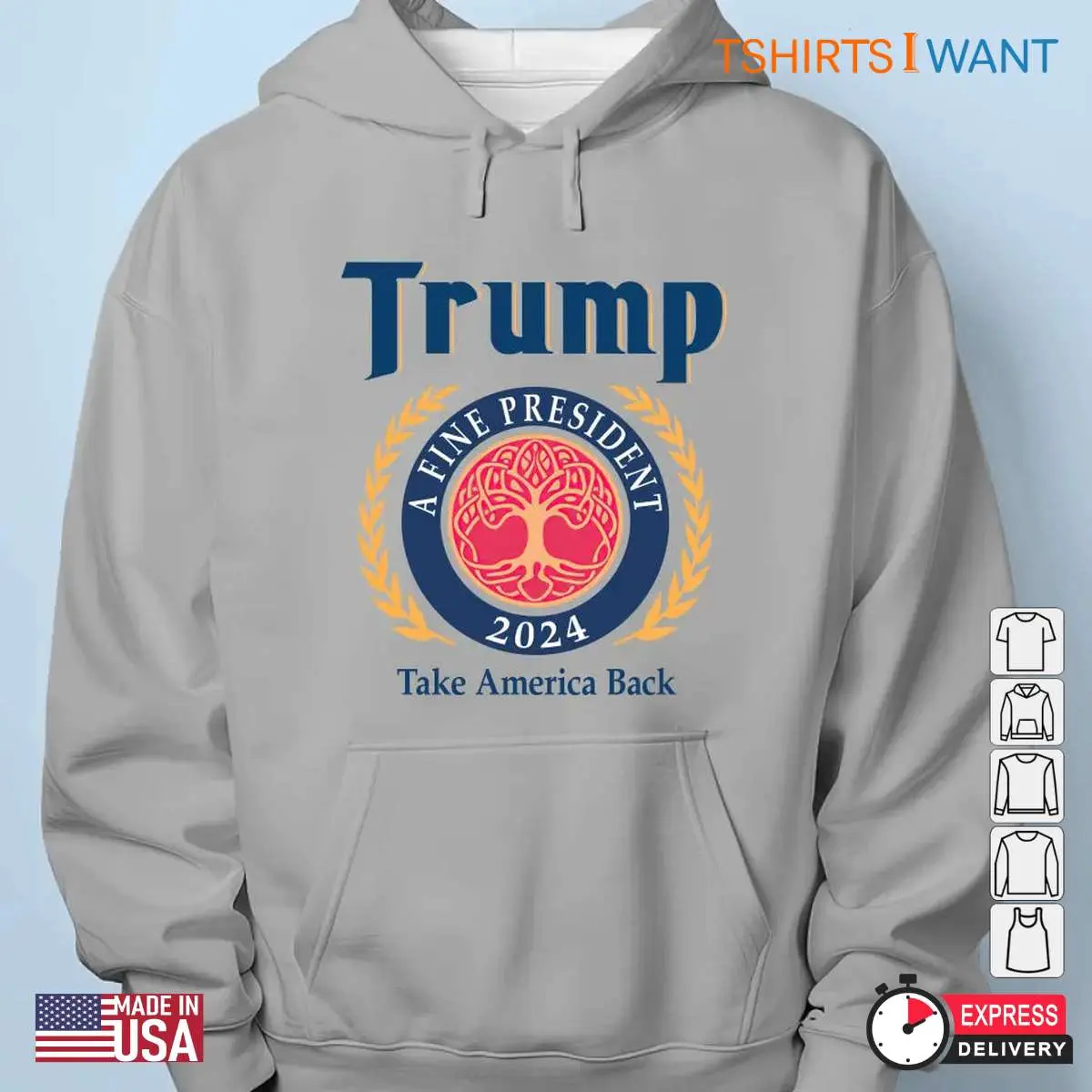 Fine President Trump 2024: Election Unisex Apparel 13 Fine President Trump 2024 Election Unisex Apparel 5