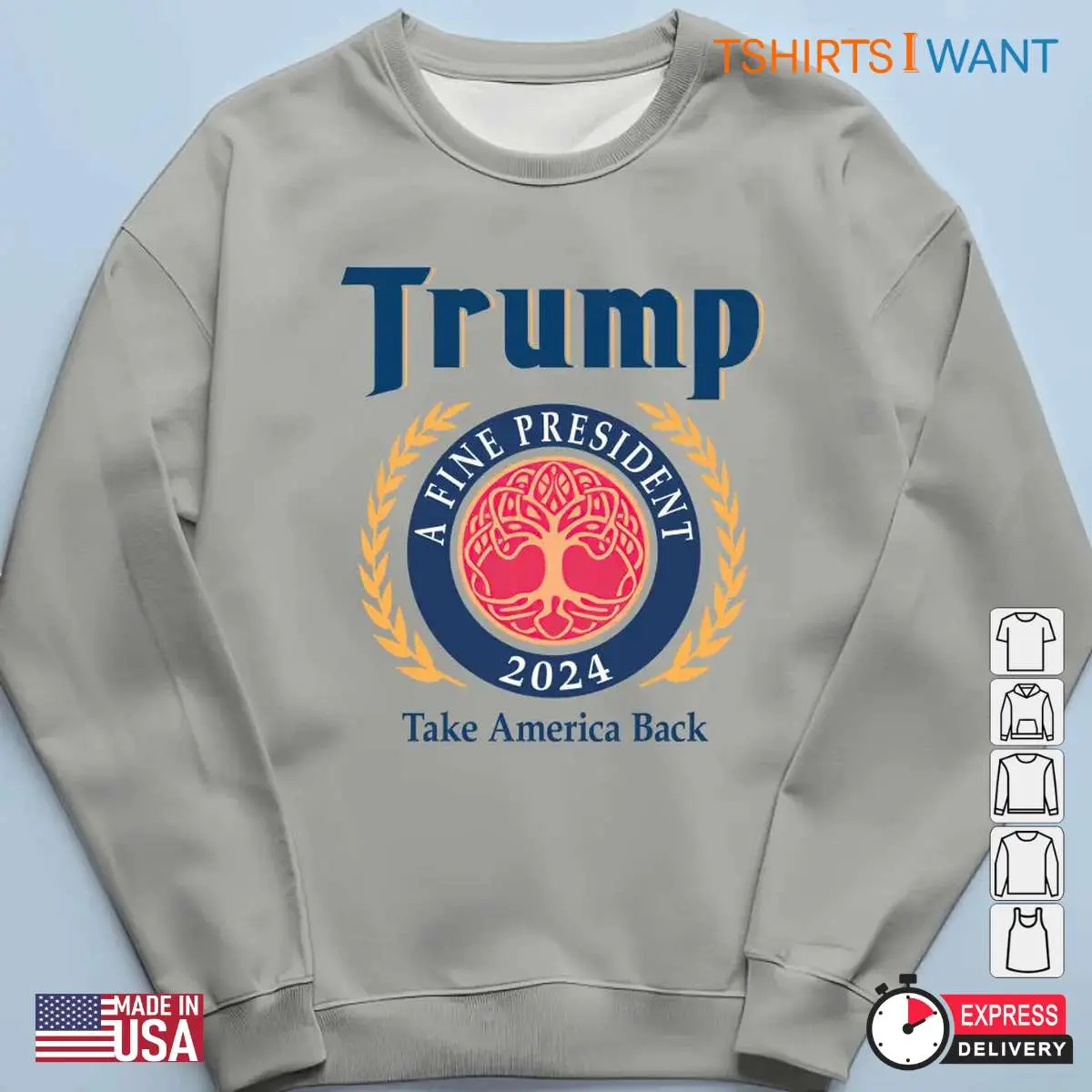 Fine President Trump 2024 Election Unisex Apparel 6 1.jpg