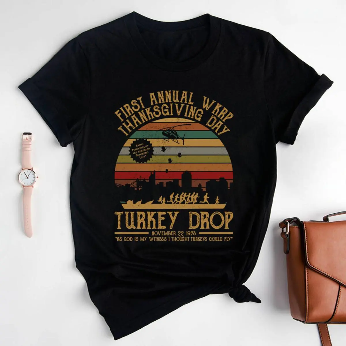 First Annual WKRP Thanksgiving Turkey Drop Sweatshirt 3 1.jpg