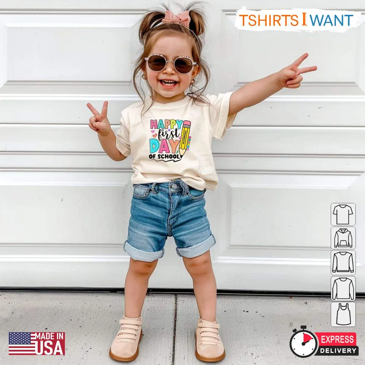 First Day of School Shirts for Mom, Kids, and Teachers - Perfect Natural Color Back to School Gifts 2 Untitled design 2