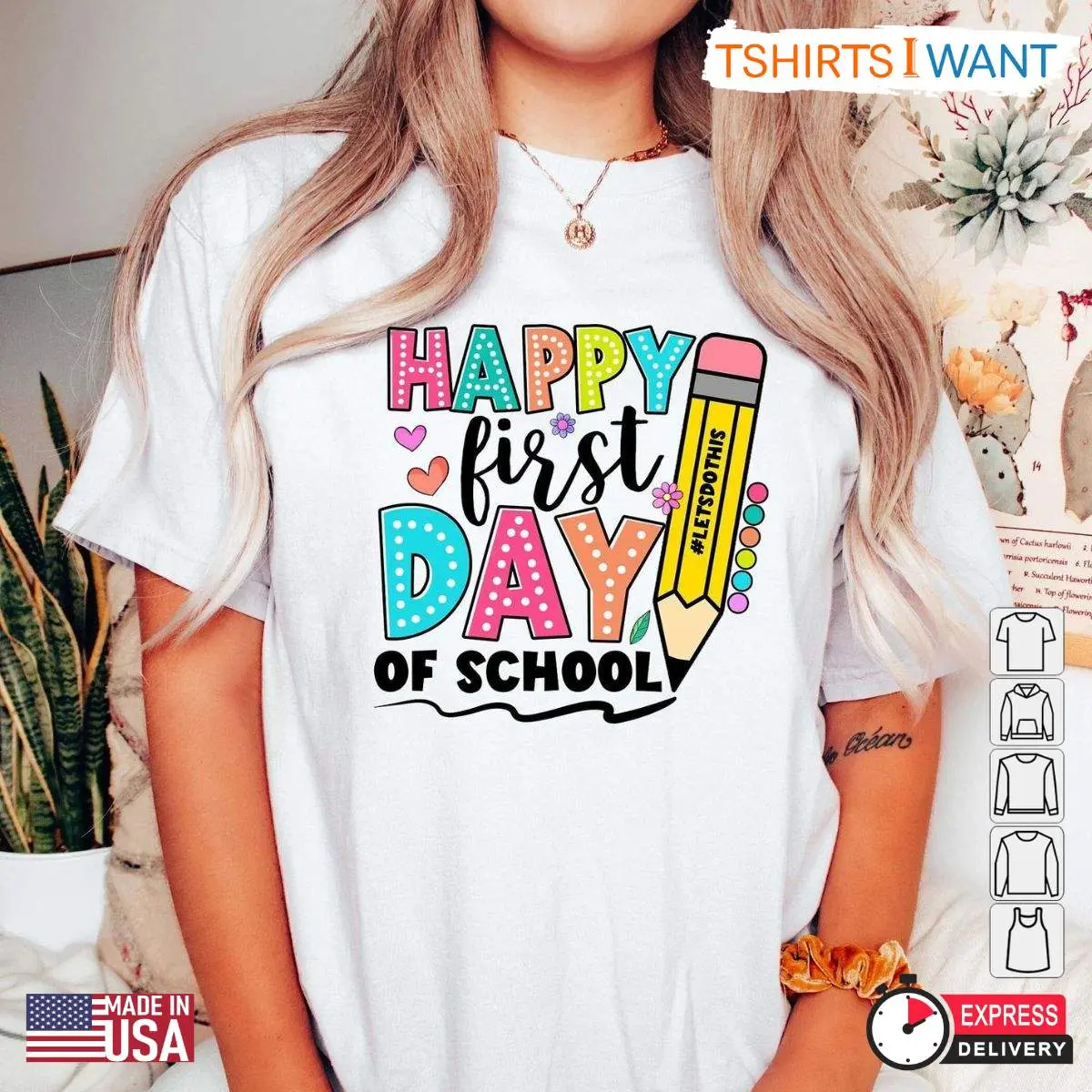 First Day of School Shirts for Mom, Kids, and Teachers - Perfect Natural Color Back to School Gifts 6 Untitled design 4