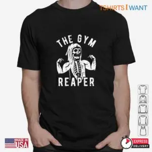 Fitness Halloween Costume: Gym Reaper Skeleton Workout Halloween Shirt 6 Fitness Halloween Costume Gym Reaper Workout Tee 2 1.jpg