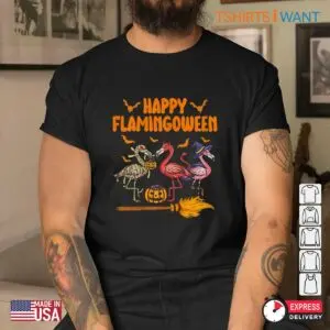 Flamingo Halloween Shirt: Happy Flamingoween Witch Pumpkin Mummy Flamingo Tee 10 Flamingo Halloween Shirt Flamingoween Witch Tee 5 1.jpg