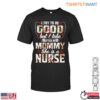 Floral Stethoscope Pattern Nurse Mom T Shirt 1 1.jpg