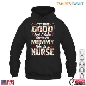 Floral Stethoscope Pattern Nurse Mom T-Shirt 9 Floral Stethoscope Pattern Nurse Mom T Shirt 4 1.jpg