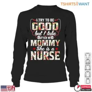 Floral Stethoscope Pattern Nurse Mom T-Shirt 10 Floral Stethoscope Pattern Nurse Mom T Shirt 5 1.jpg