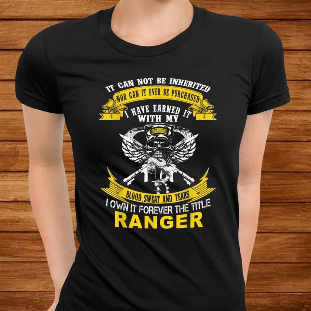 Forever Title US Army Ranger Veteran Shirt - Tshirts I Want Store