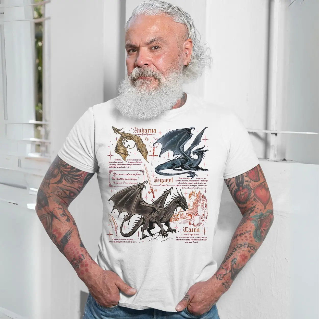 Fourth Wing Tairn and Andarna Dragon Rider Book Lover T-Shirt 7 Fourth Wing Tairn and Andarna Dragon Rider Book Lover T Shirt 7 1.jpg