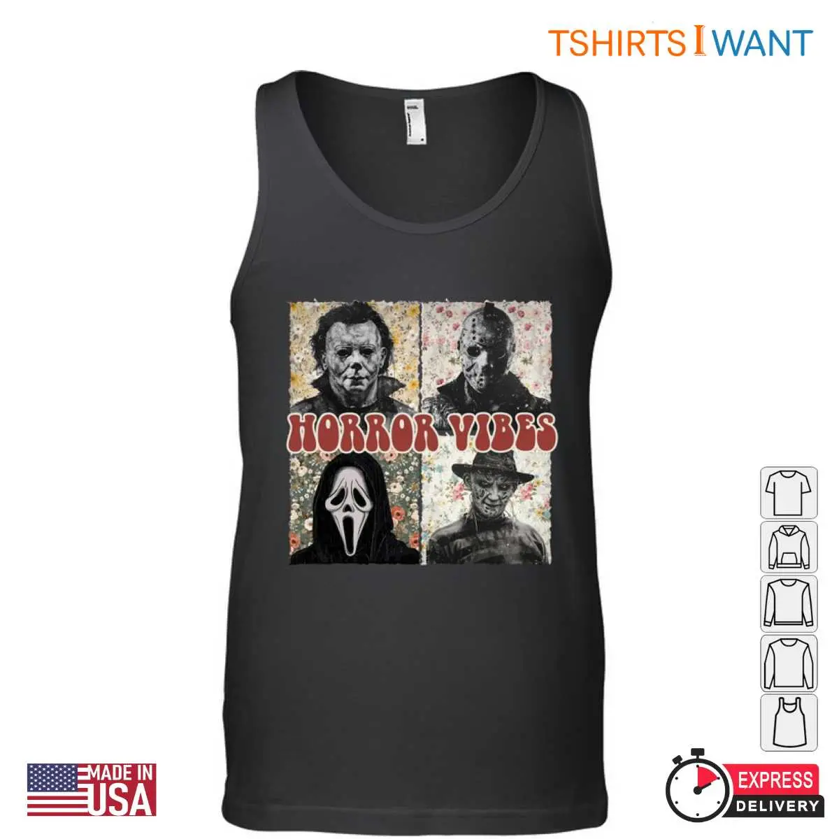 Freddy Krueger Jason Michael Myers Horror Vibes T Shirt 2 1.jpg