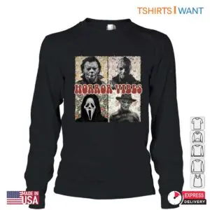 Freddy Krueger Jason Michael Myers and Ghostface Horror Vibes T-Shirt 9 Freddy Krueger Jason Michael Myers Horror Vibes T Shirt 4 1.jpg