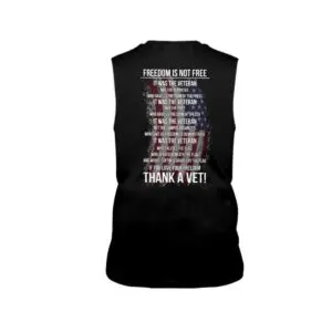 Freedom Is Not Free Shirt - Patriotic American Flag Tee to Thank a Vet 8 Freedom is Not Free Shirt Thank a Vet on Veterans Day with Patriotic American Flag Design 4