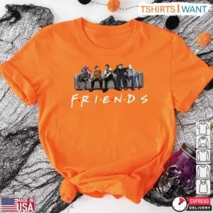 Friends Halloween T-Shirt – Horror Movie Characters Mashup Graphic Tee 11 Friends Halloween T Shirt Horror Movie Characters Mashup Graphic Tee 6 1 1.jpg