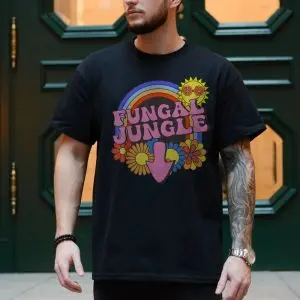 Fungal Jungle T-shirt – Retro Hippie Rainbow Flower Power Psychedelic Tee 10 Fungal Jungle T shirt E28093 Retro Hippie Rainbow Flower Power Psychedelic Tee 4.jpg