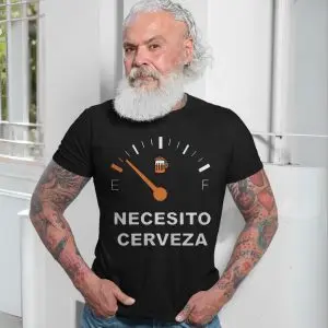 Funny Beer T-shirt – Necesito Cerveza Fuel Gauge Graphic Tee 13 Funny Beer T shirt E28093 Necesito Cerveza Fuel Gauge Graphic Tee 7.jpg