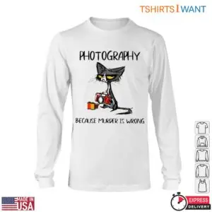 Funny Cat Photography Humorous Camera Lover Cat T-Shirt 11 Funny Cat Photography Humorous Camera Lover Cat T Shirt 6 1.jpg