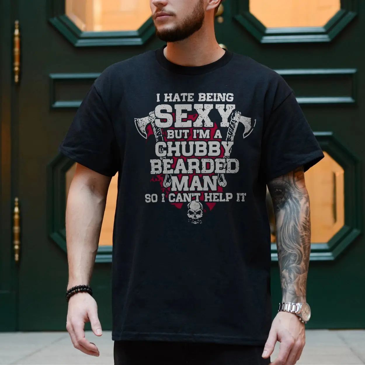 Funny Chubby Bearded Man Sexy Lumberjack T-Shirt 4 Funny Chubby Bearded Man Sexy Lumberjack T Shirt 4 1.jpg
