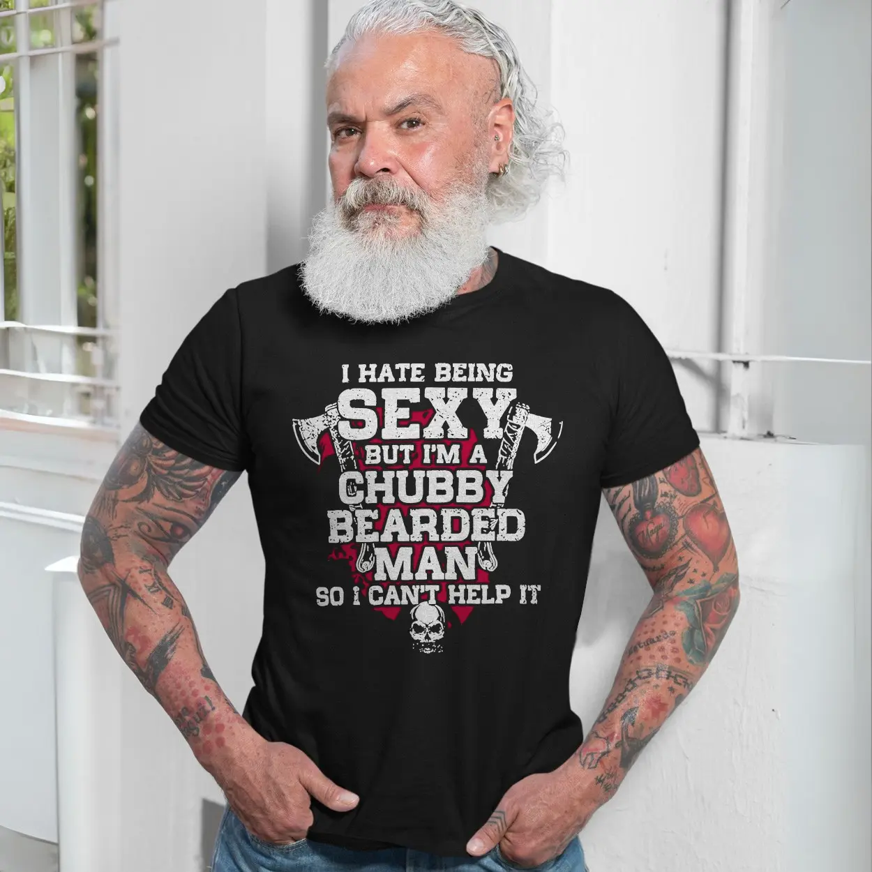 Funny Chubby Bearded Man Sexy Lumberjack T-Shirt 7 Funny Chubby Bearded Man Sexy Lumberjack T Shirt 7 1.jpg