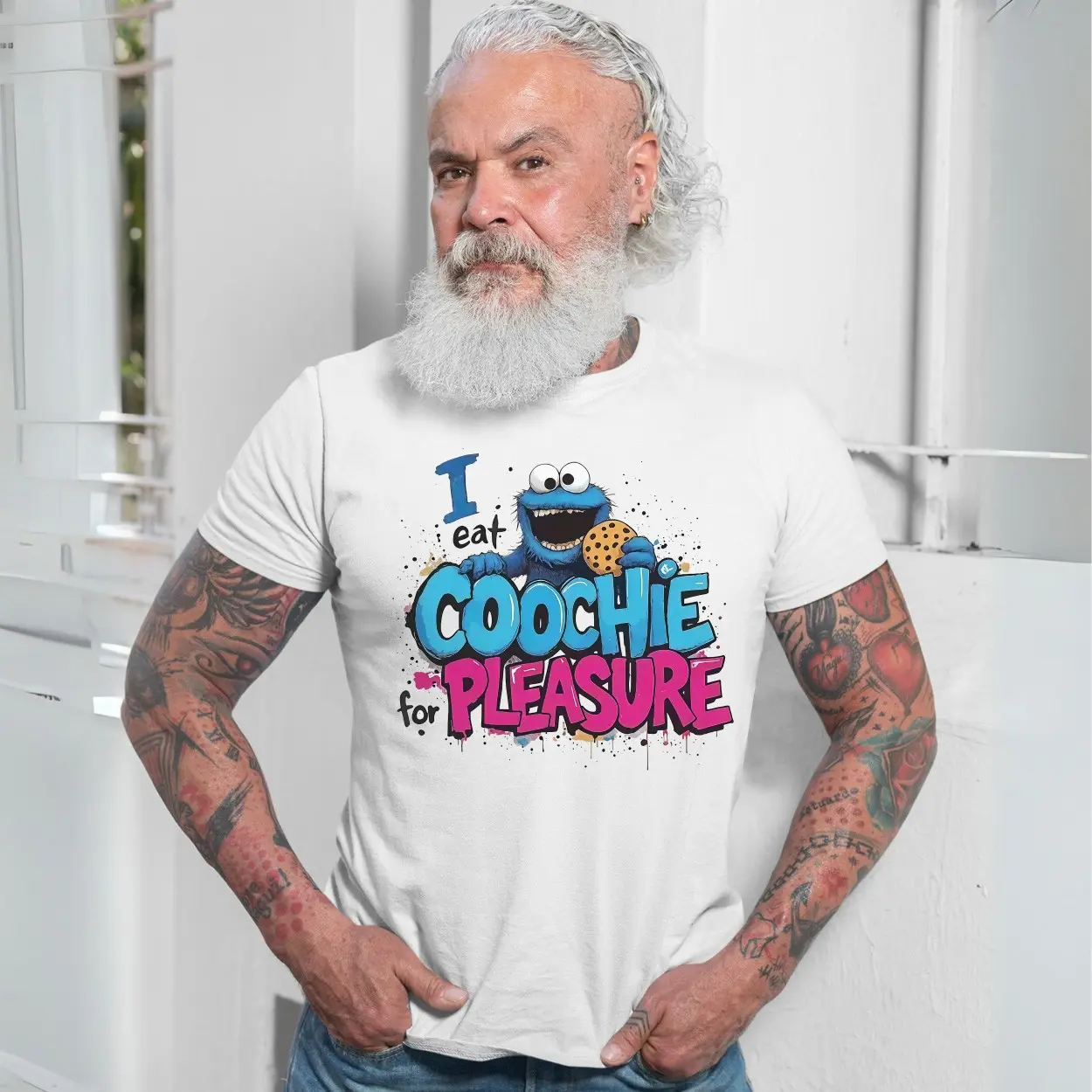 Funny Cookie Monster Parody T Shirt Adult Humor Offensive Gag Gift 7 1.jpg