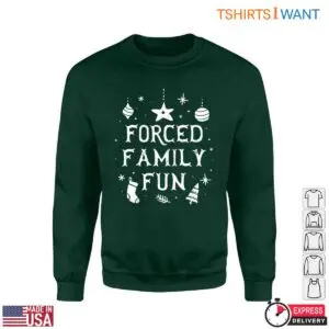 Funny Family Christmas Shirts - Forced Family Fun With Christmas Icons Design 7 Funny Family Christmas Shirts E28093 Forced Family Fun Design 3.jpg