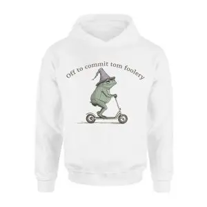 Funny Frog Wizard Scooter T-Shirt – Off to Commit Tomfoolery 8 Funny Frog Wizard Scooter T Shirt E28093 Off to Commit Tomfoolery 2.jpg
