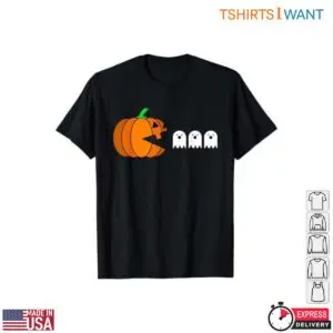 Funny Halloween Pumpkin Eating Ghost T Shirt 1 1.jpg
