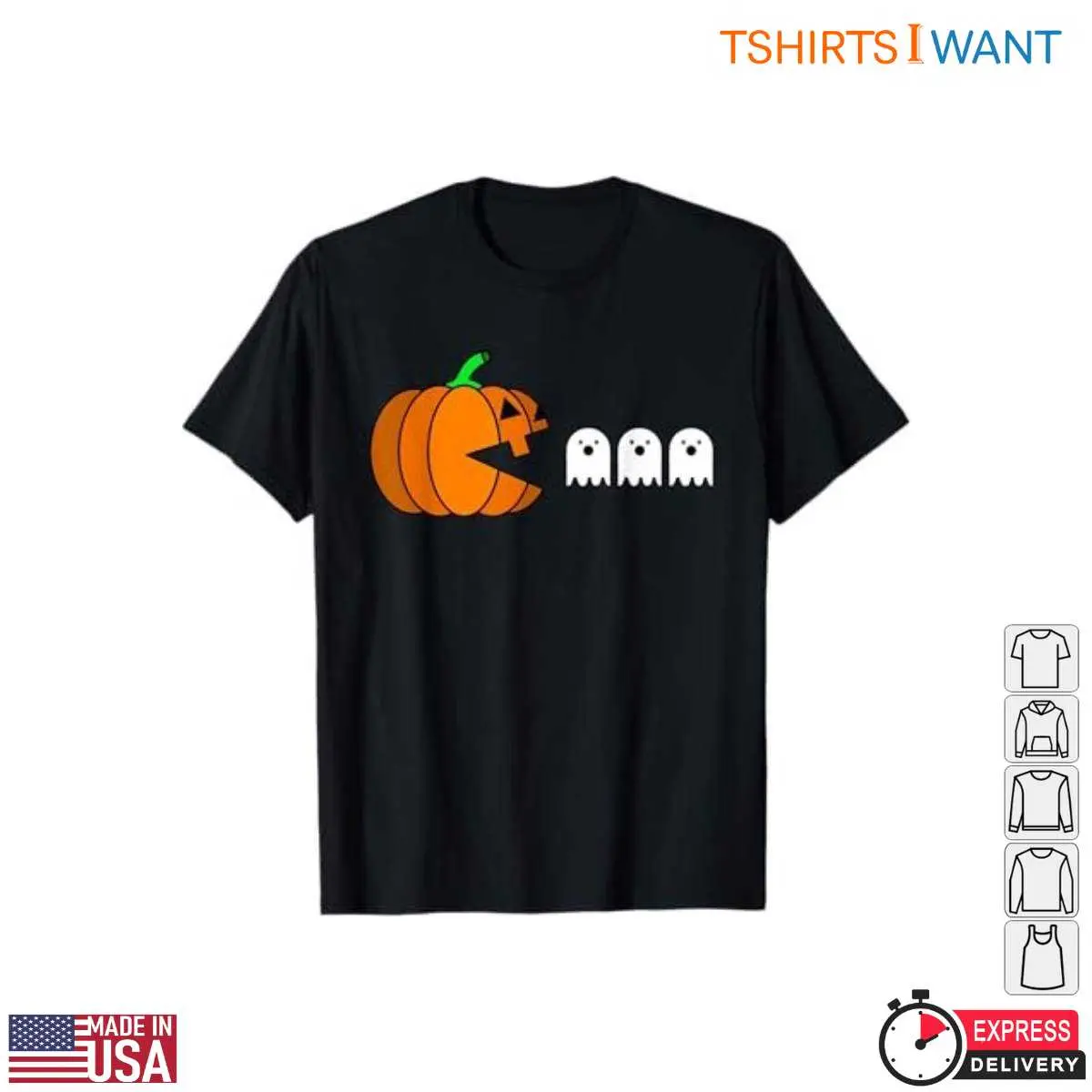 Funny Halloween Pumpkin Eating Ghost T Shirt 1 1.jpg