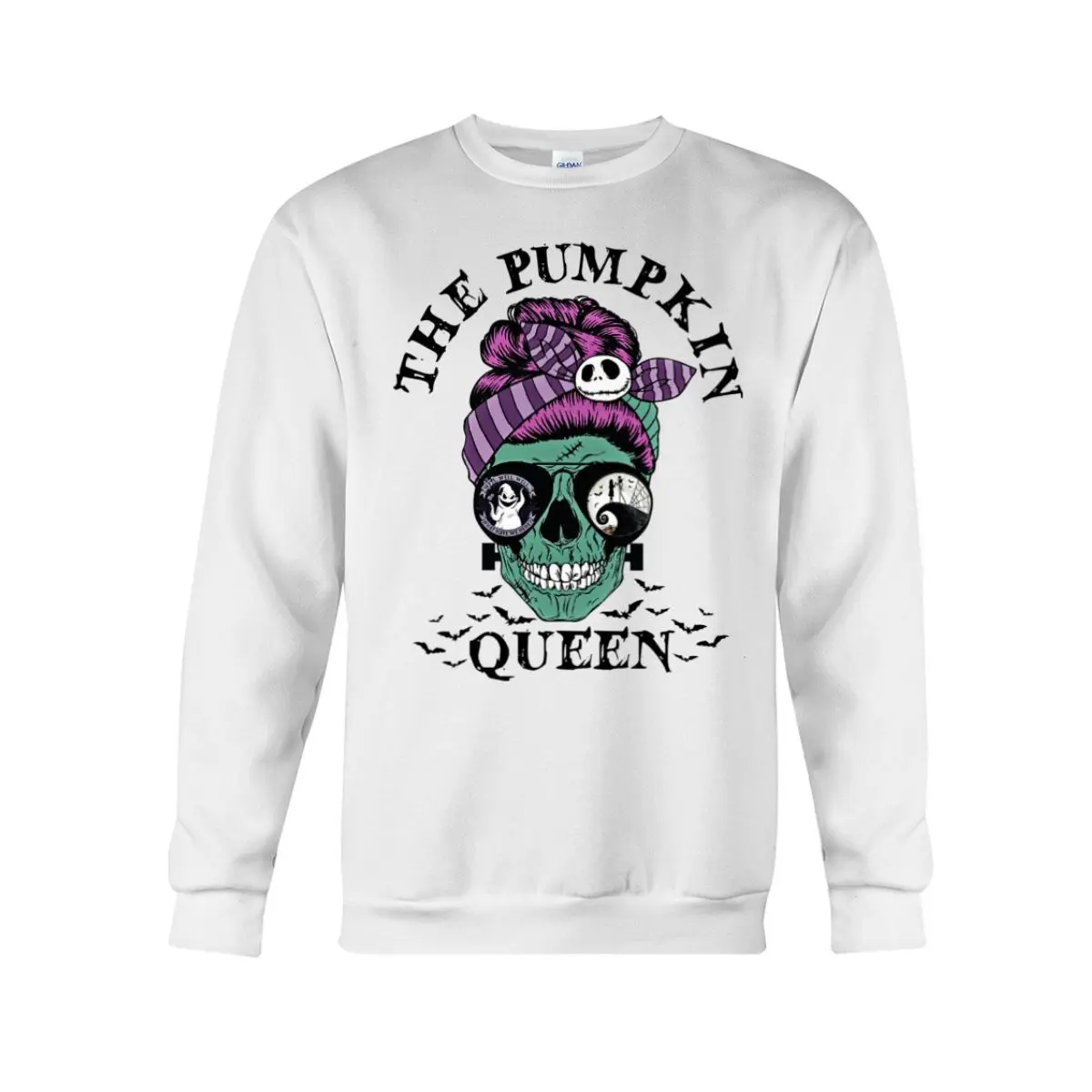 Funny Halloween Skeleton Shirt The Pumpkin Queen Design for Halloween Lovers 2