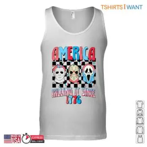 Funny Horror Movie Characters T-Shirt - America Killing It Since 1776 7 Funny Horror Movie Characters America Killing It Tee 3 1.jpg