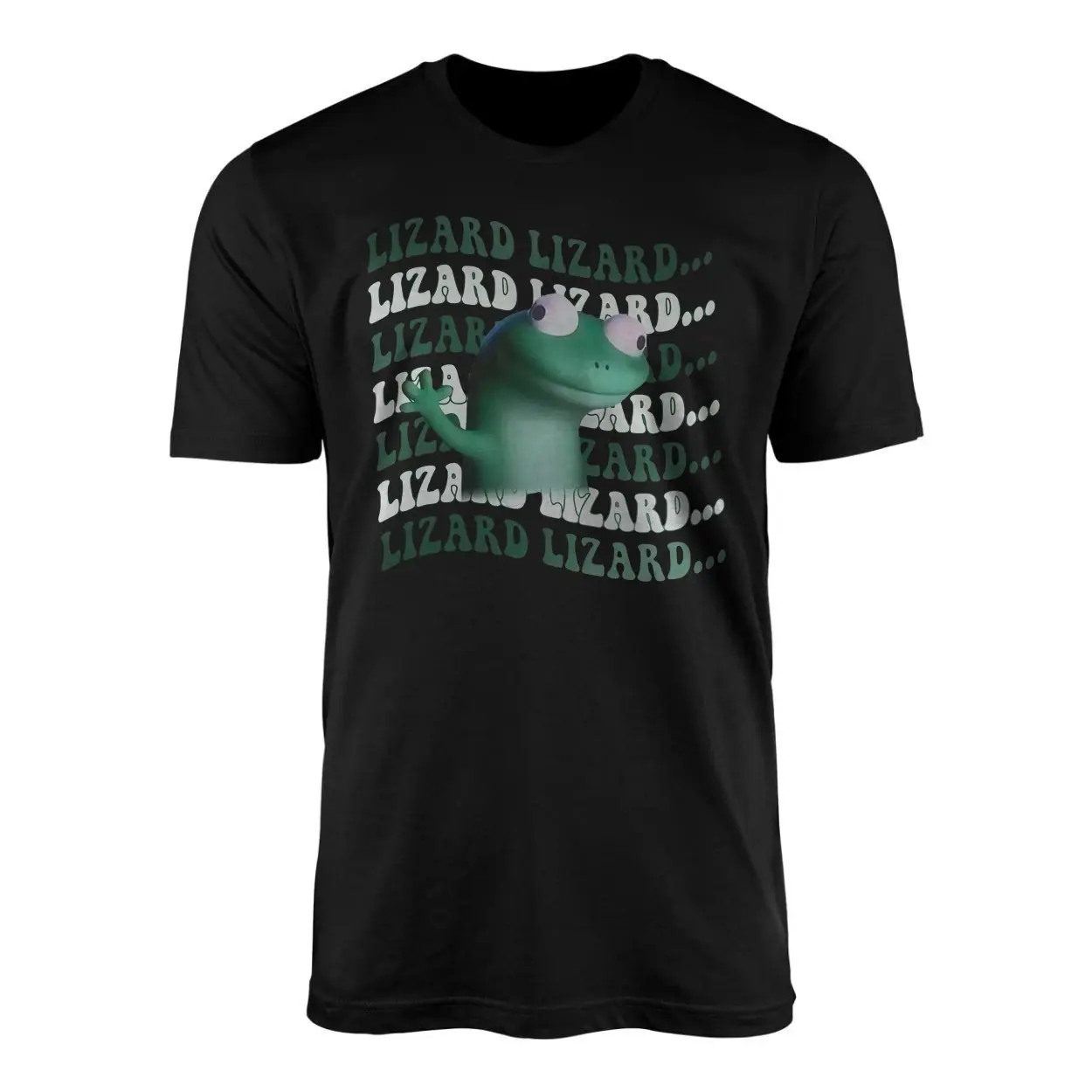 Funny Lizard Meme Trippy Frogcore Aesthetic T Shirt 1 1.jpg
