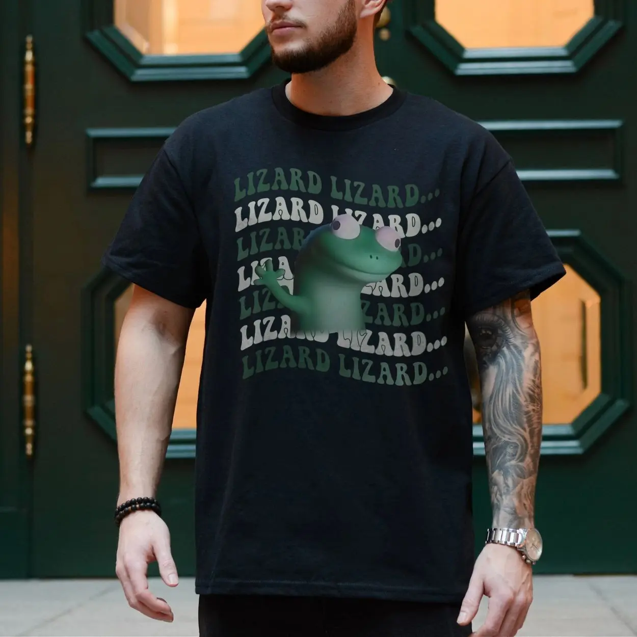 Funny Lizard Meme Trippy Frogcore Aesthetic T Shirt 4 1.jpg
