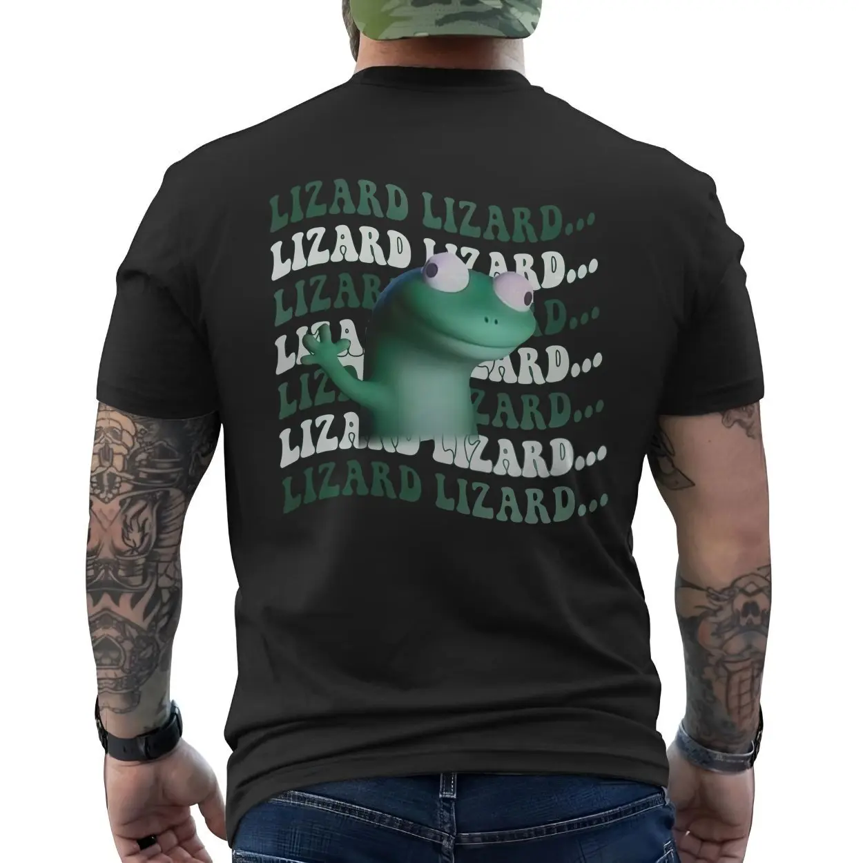 Funny Lizard Meme Trippy Frogcore Aesthetic T Shirt 6 1.jpg