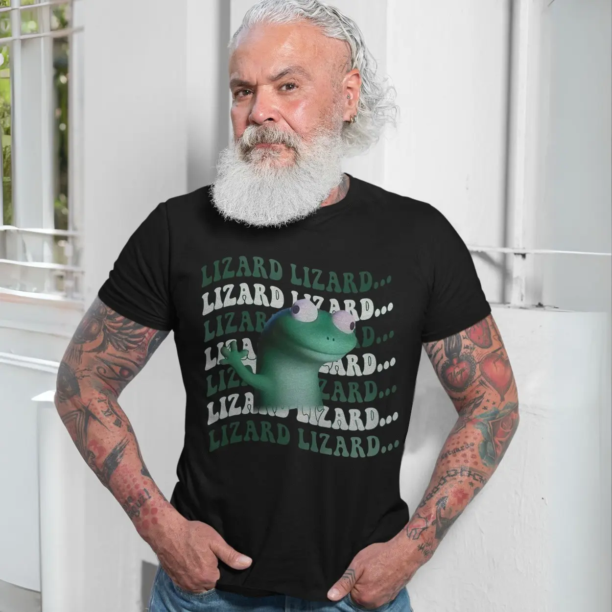 Funny Lizard Meme Trippy Frogcore Aesthetic T Shirt 7 1.jpg