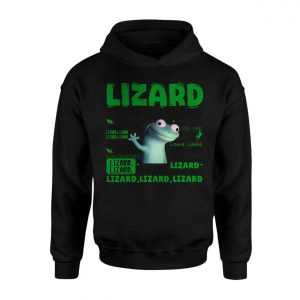 Funny Lizard T shirt E28093 Cute Meme Reptile Repeating Text Tee 4.jpg