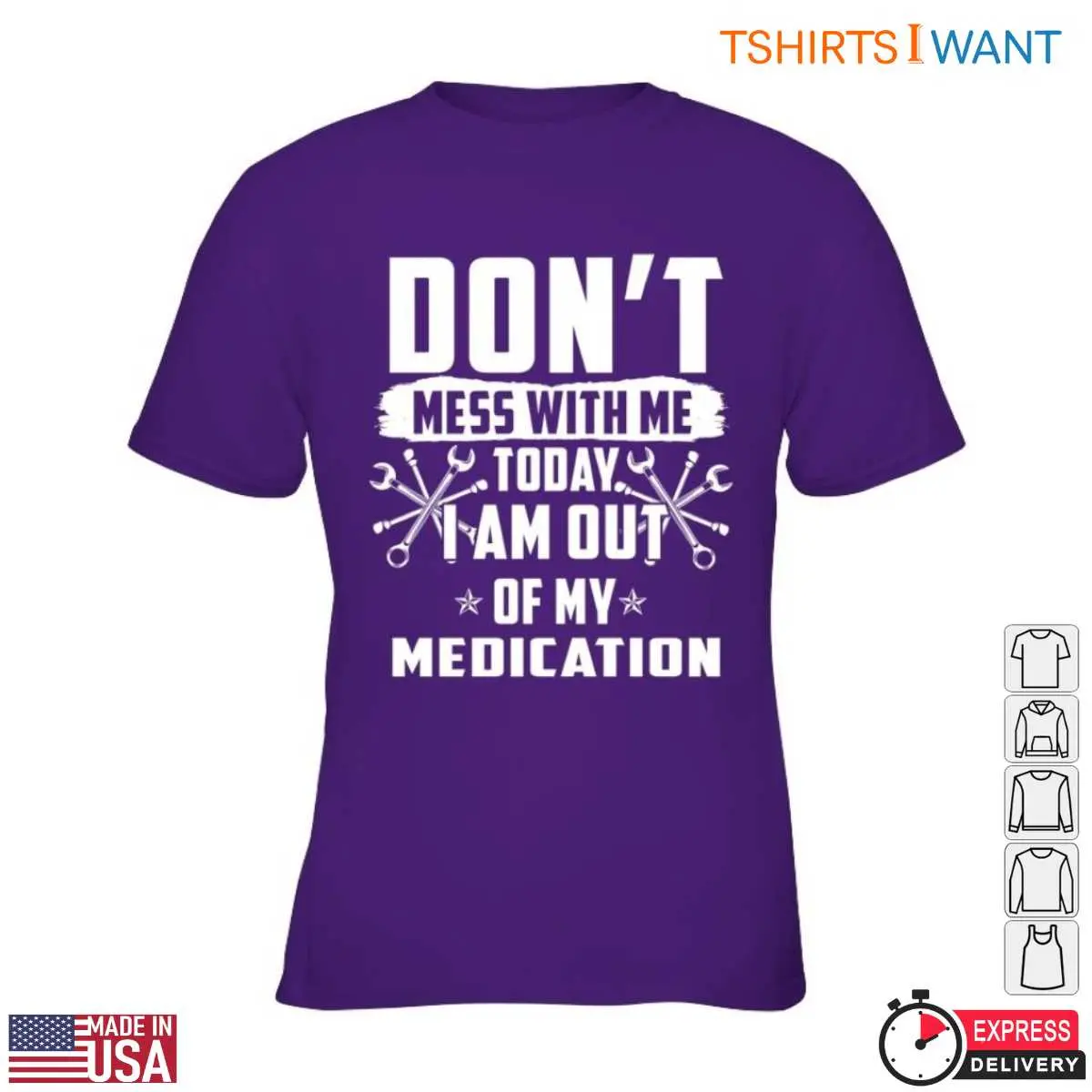 Funny Mechanic T Shirt No Medication Warning 6 1.jpg