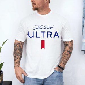 Funny Michelob Ultra Beer T Shirt Golfing and Drinking Dad Gift 4 1.jpg
