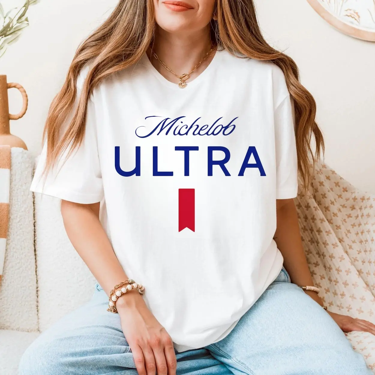 Funny Michelob Ultra Beer T Shirt Golfing and Drinking Dad Gift 5 1.jpg