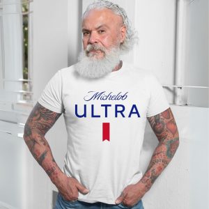 Funny Michelob Ultra Beer T Shirt Golfing and Drinking Dad Gift 7 1.jpg