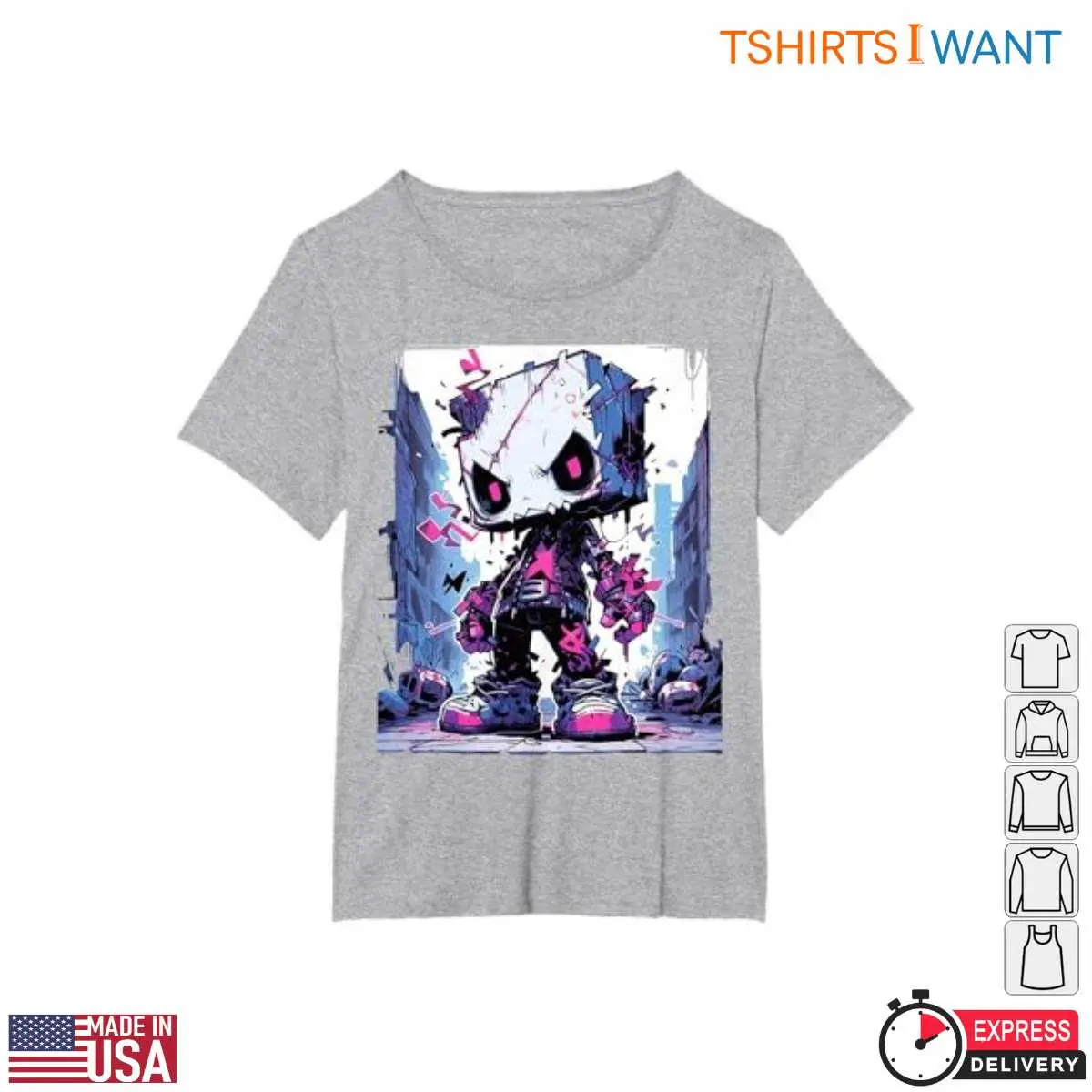 Funny Monster Cartoon Street Art T Shirt 3 1.jpg