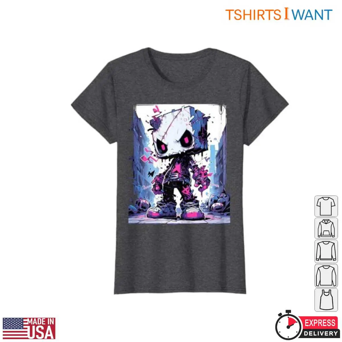 Funny Monster Cartoon Street Art T Shirt 4 1.jpg