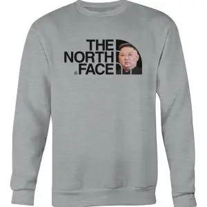 Funny North Face Kim Jong Un Parody Meme T-Shirt 6 Funny North Face Kim Jong Un Parody Meme T Shirt 3